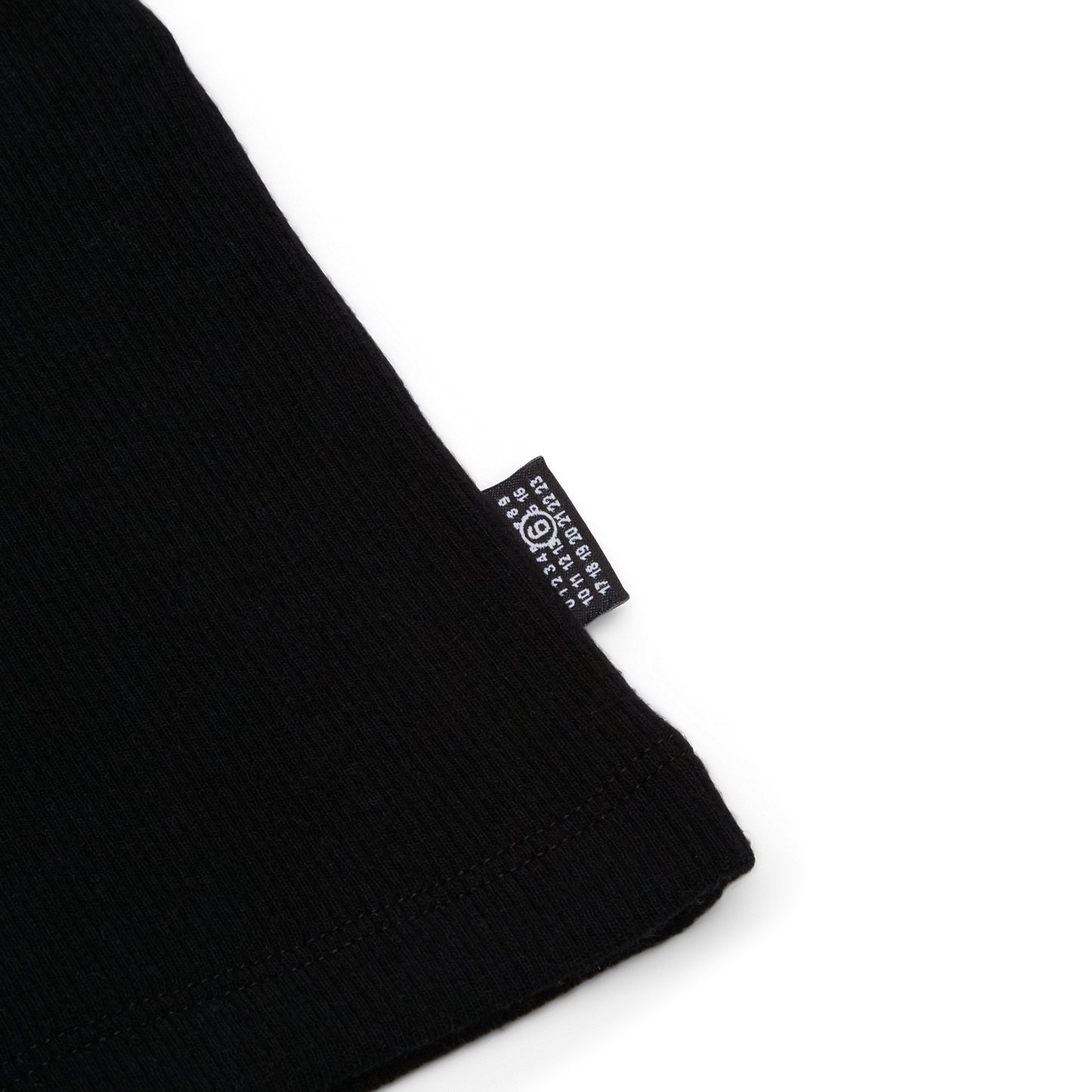 MM6 Maison Margiela Long-sleeved Top (Black)
