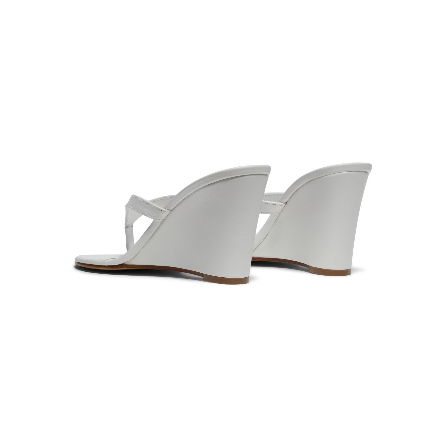 GIABORGHINI The Wedge Sandal (Optic White)