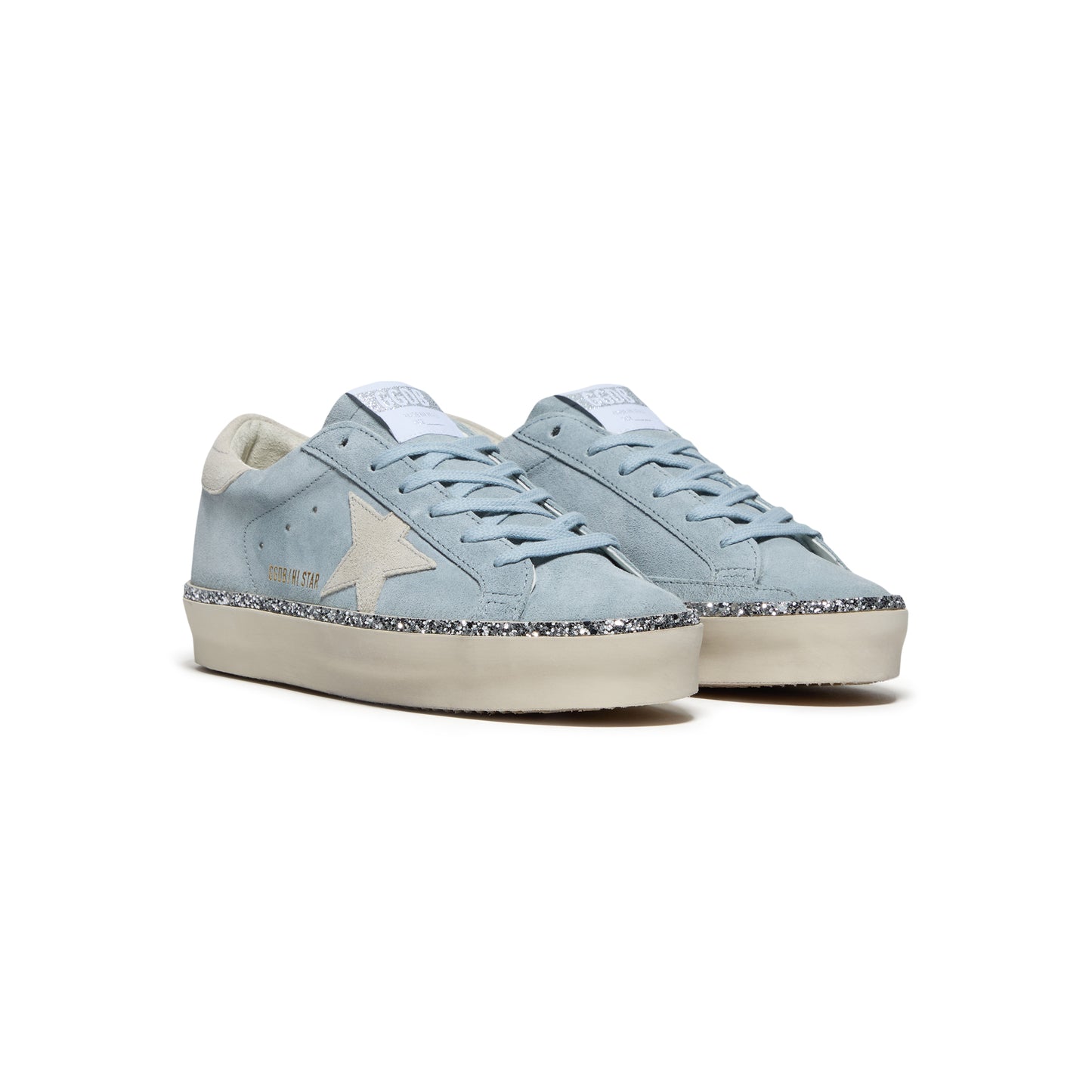 Golden Goose Hi Star (Quarry/Light Grey)