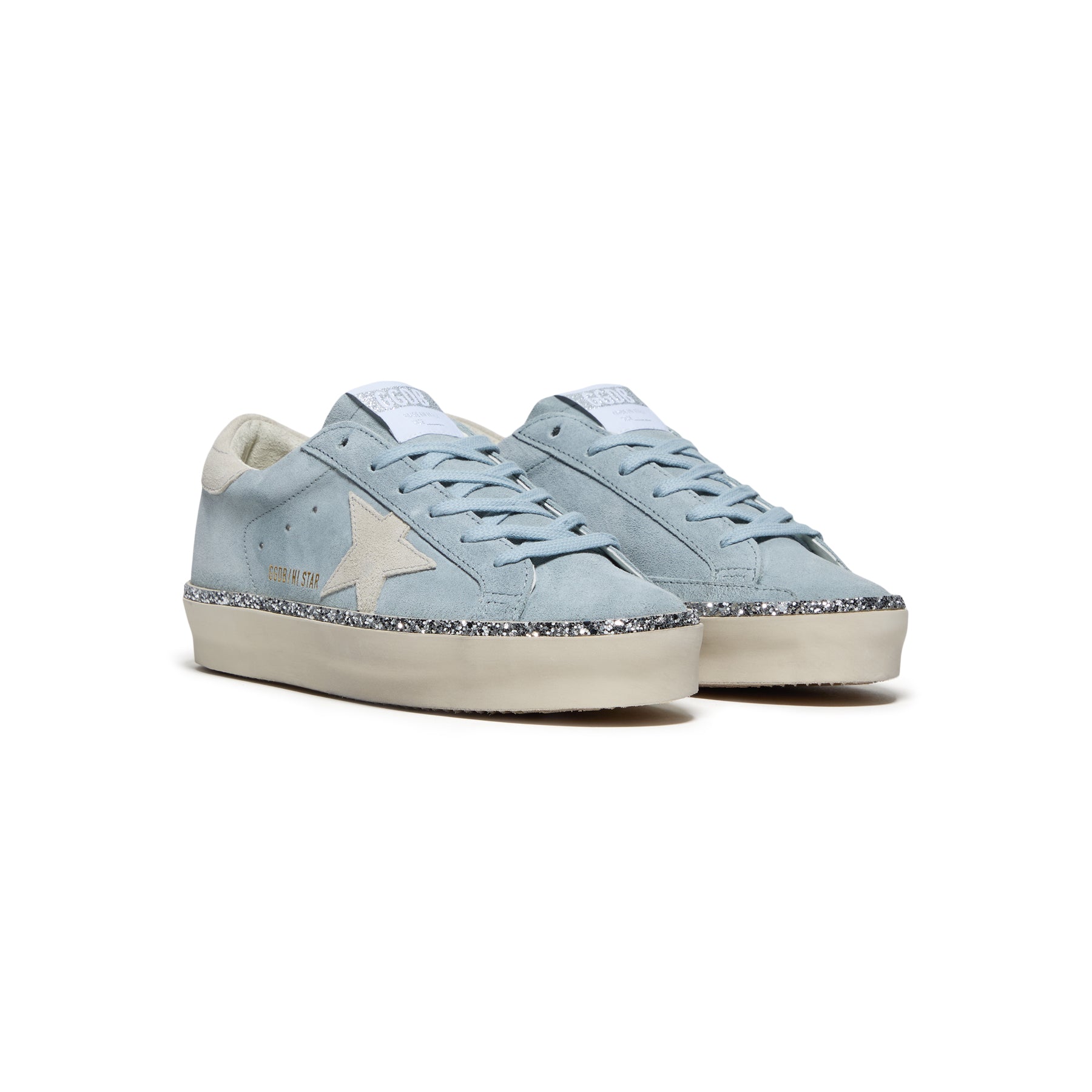 Golden Goose Hi Star (Quarry/Light Grey)