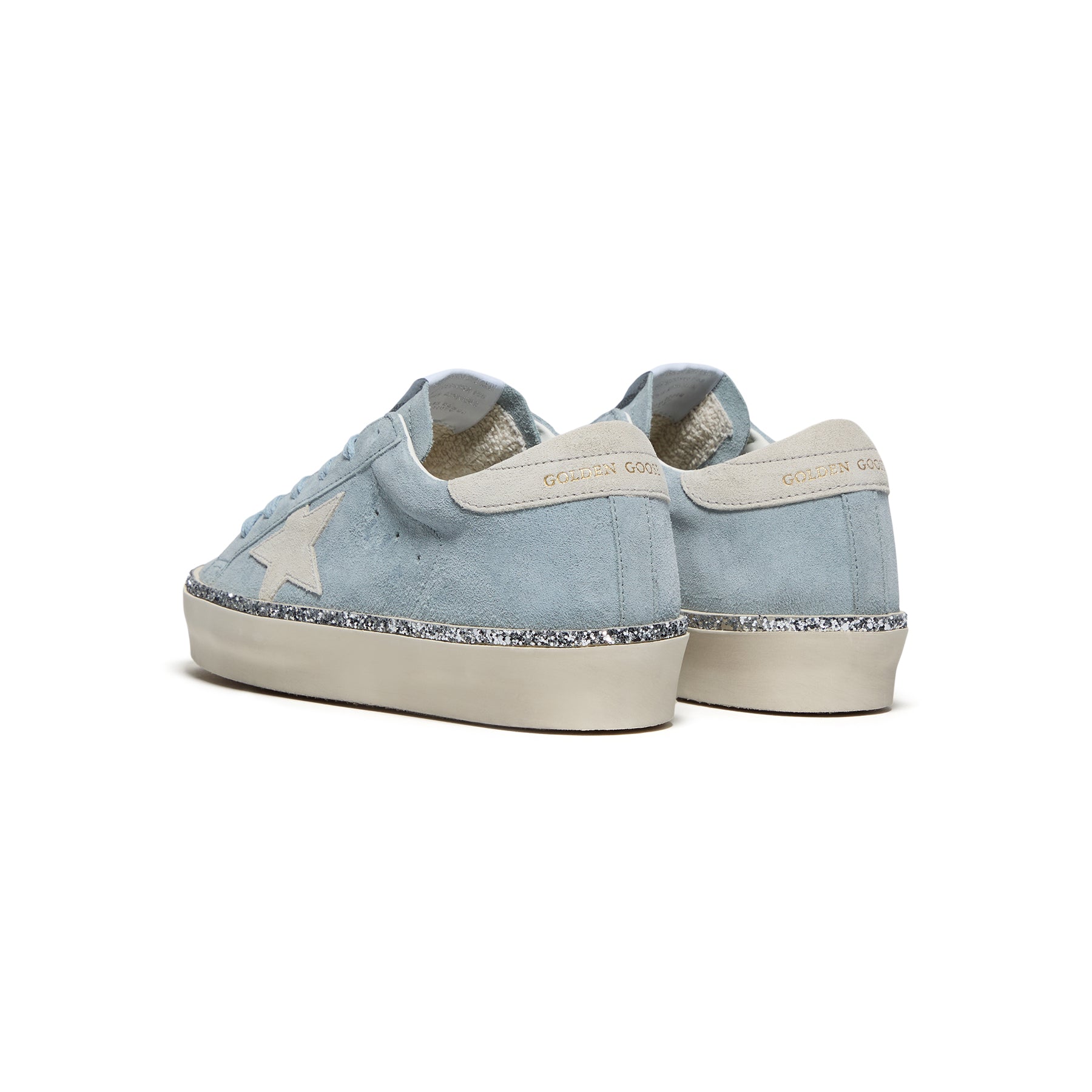 Golden Goose Hi Star (Quarry/Light Grey)
