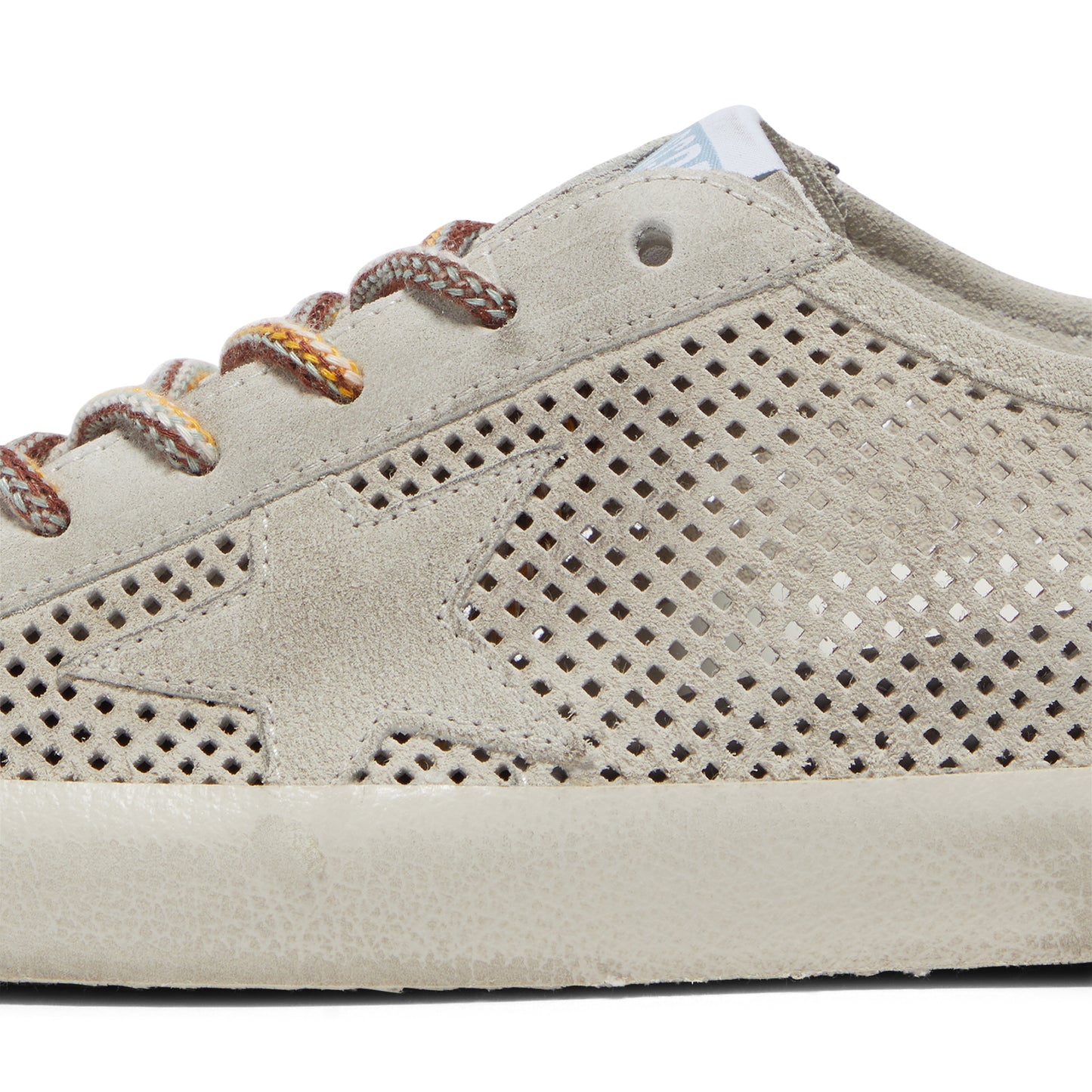 Golden Goose Super Star Forated Suede (Grey)