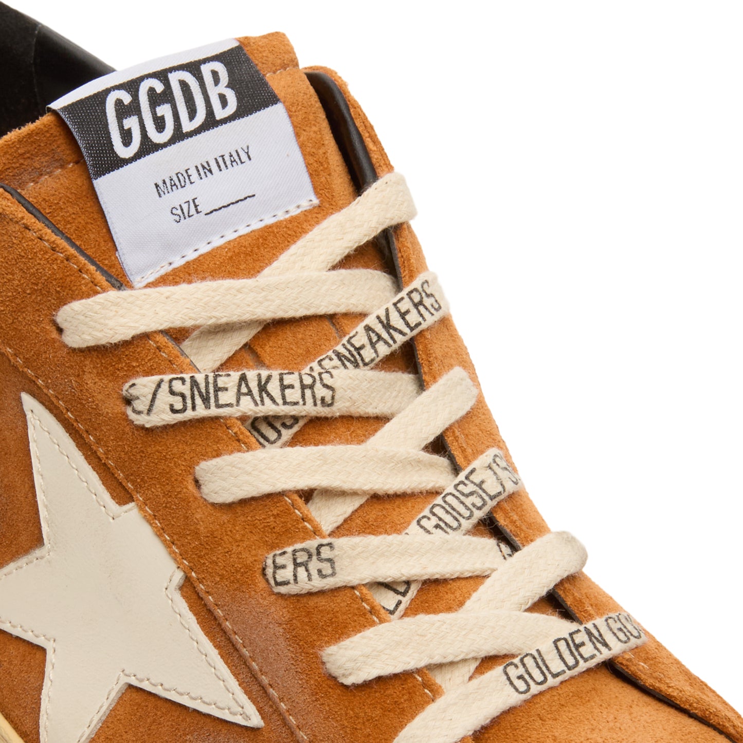 Golden Goose Super Star Suede Upper Toe And (Light Brown/Cream/Black)
