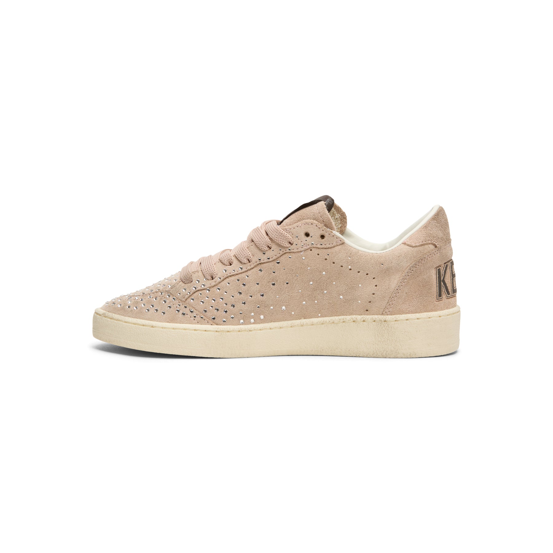Golden Goose Ballstar Suede Upper Toe Tongue Star (Powder Pink