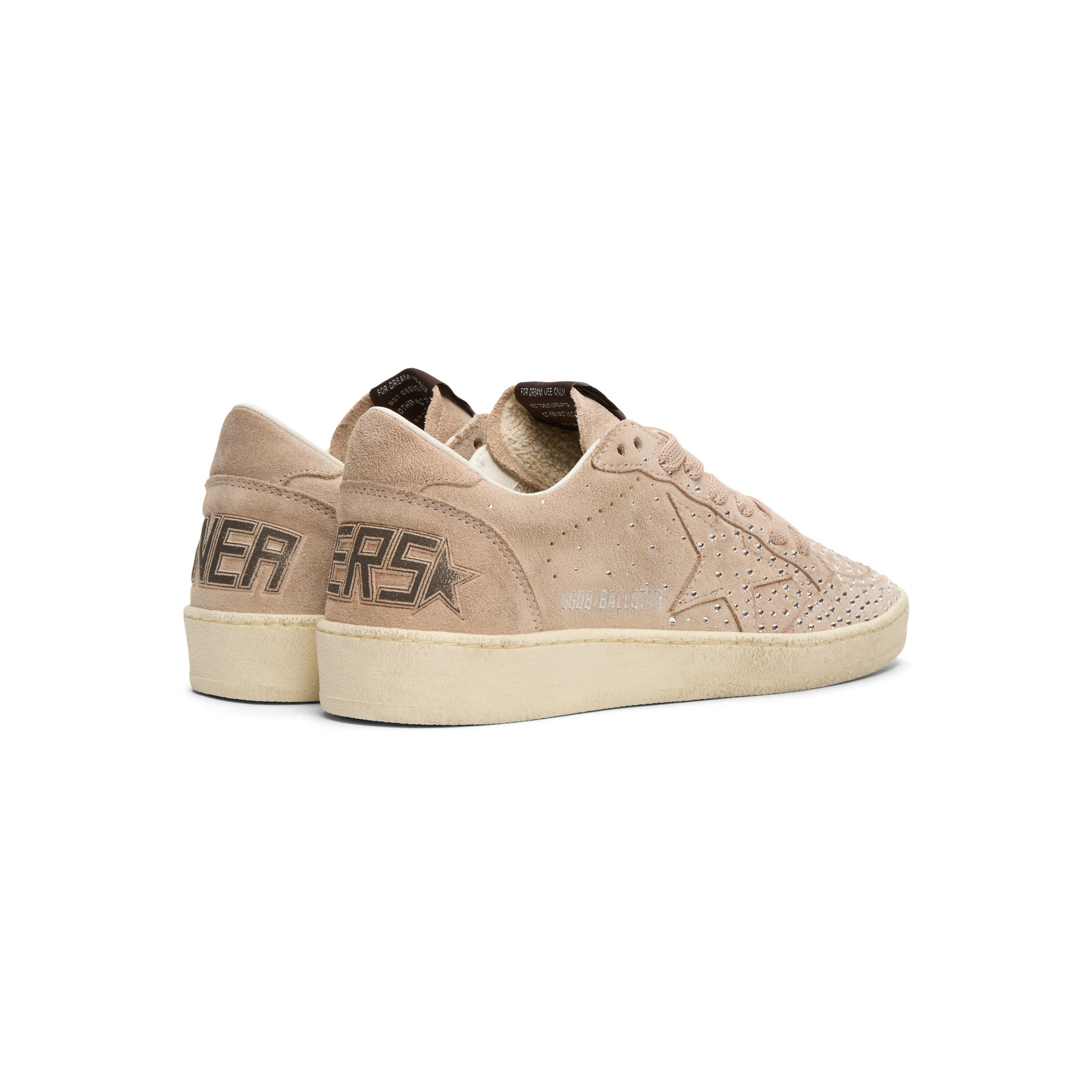 Golden Goose Ballstar Suede Upper Toe Tongue Star (Powder Pink