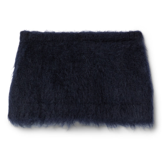 MARNI Fuzzy Mini Skirt (Midnight)