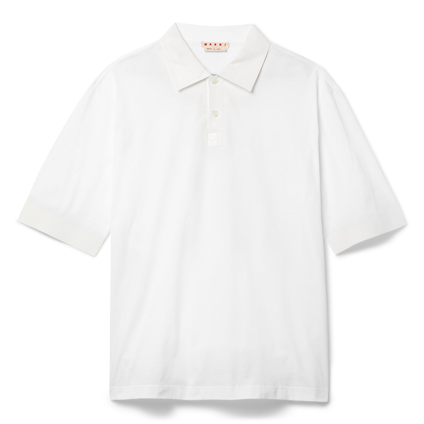 MARNI Polo Neck Shirt (Lily White)