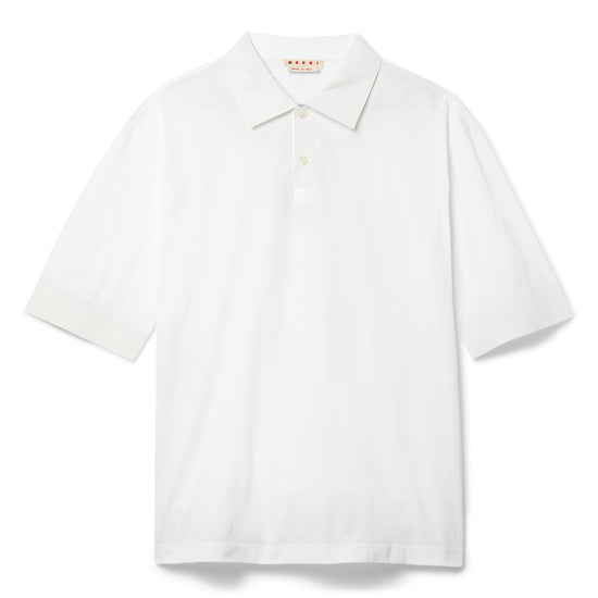 MARNI Polo Neck Shirt (Lily White)