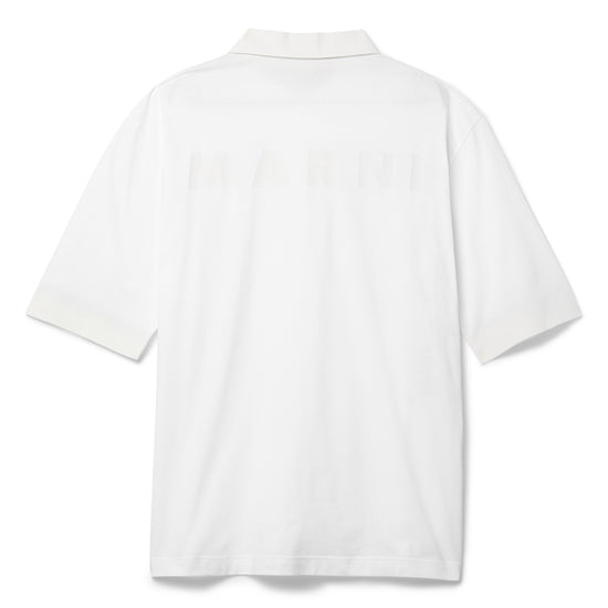 MARNI Polo Neck Shirt (Lily White)