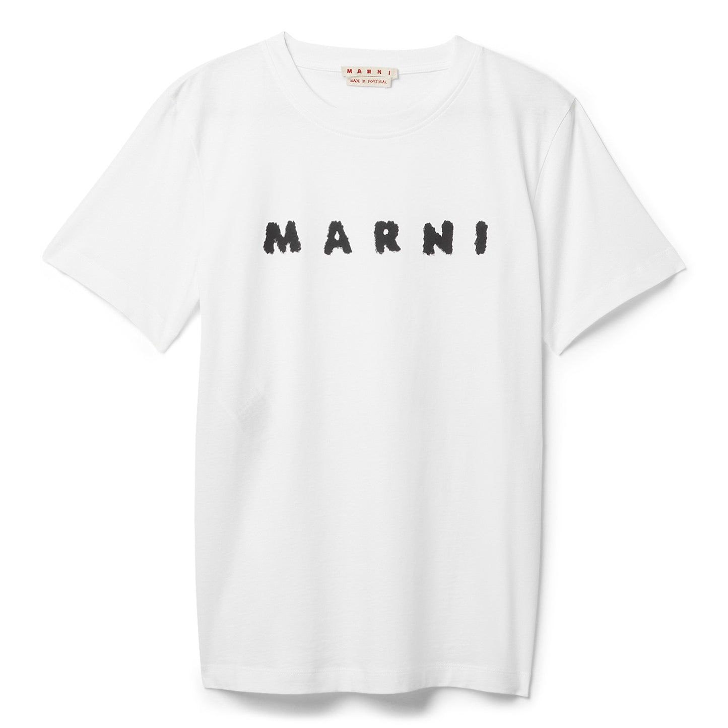MARNI White Jersey T-Shirt (Lily White)