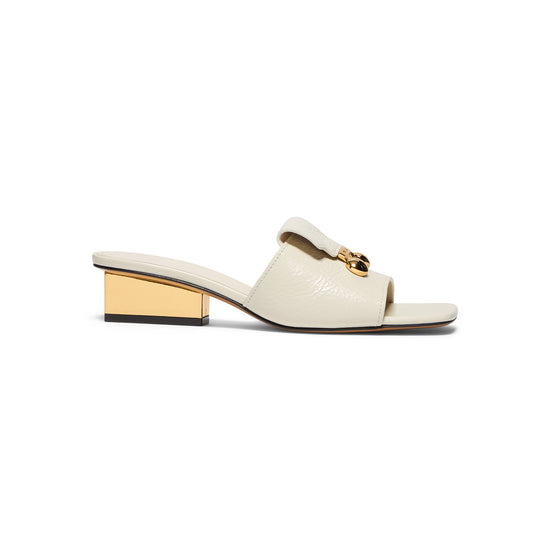 MARNI Leather Trunkaroo Sandal (Limestone)