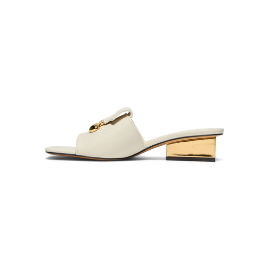 MARNI Leather Trunkaroo Sandal (Limestone)