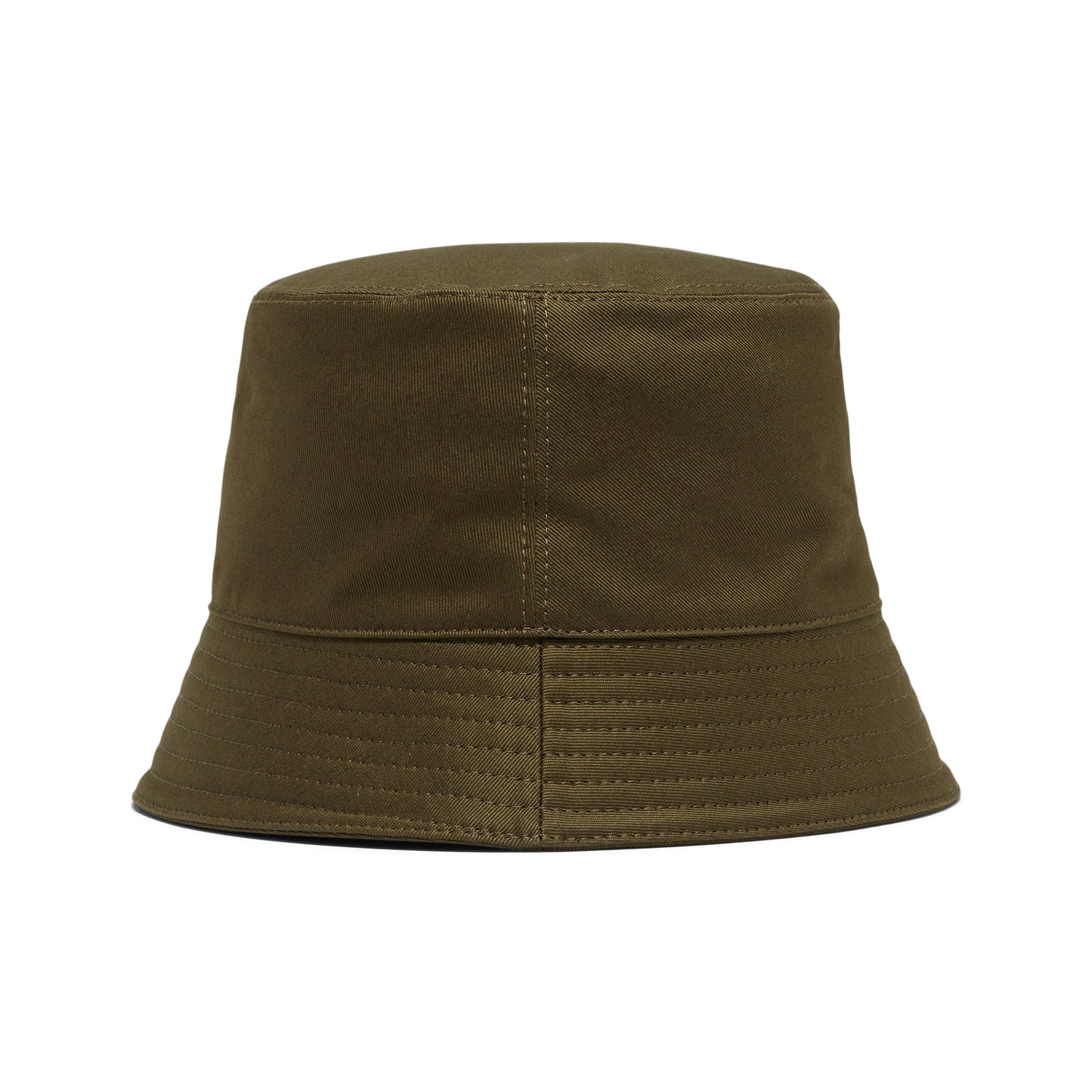 MARNI Embroidered Logo Organic Gabardine Bucket Hat (Deep Sage)