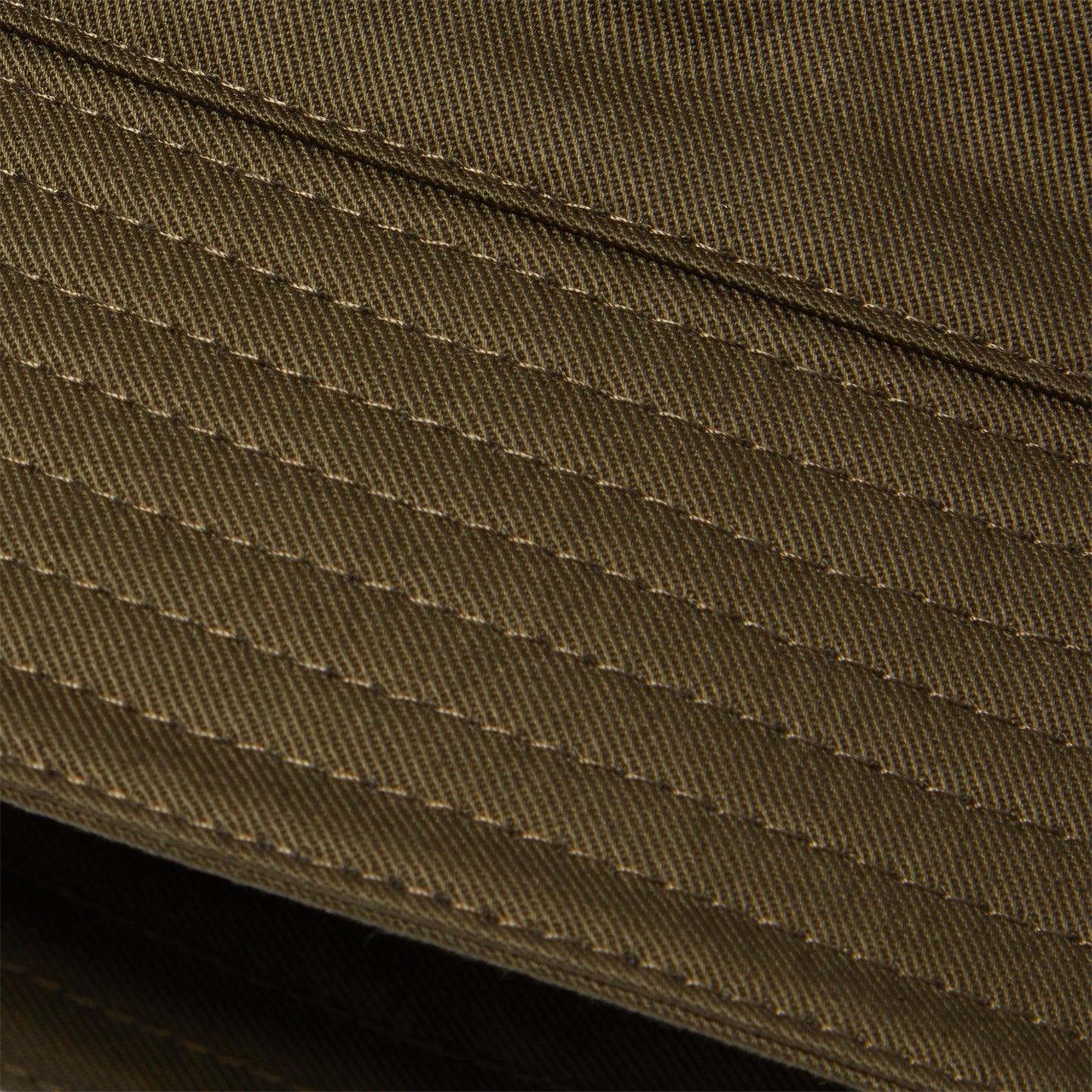 MARNI Embroidered Logo Organic Gabardine Bucket Hat (Deep Sage)