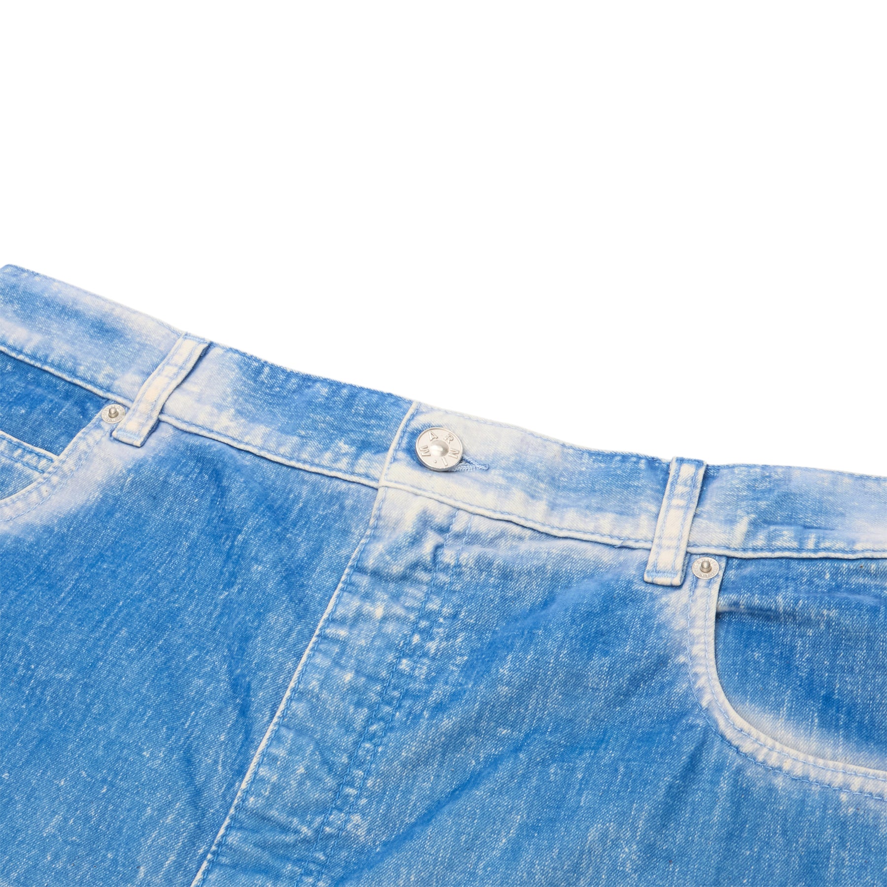 MARNI Flocked Denim Twist Jeans (Iris Blue) – CNCPTS