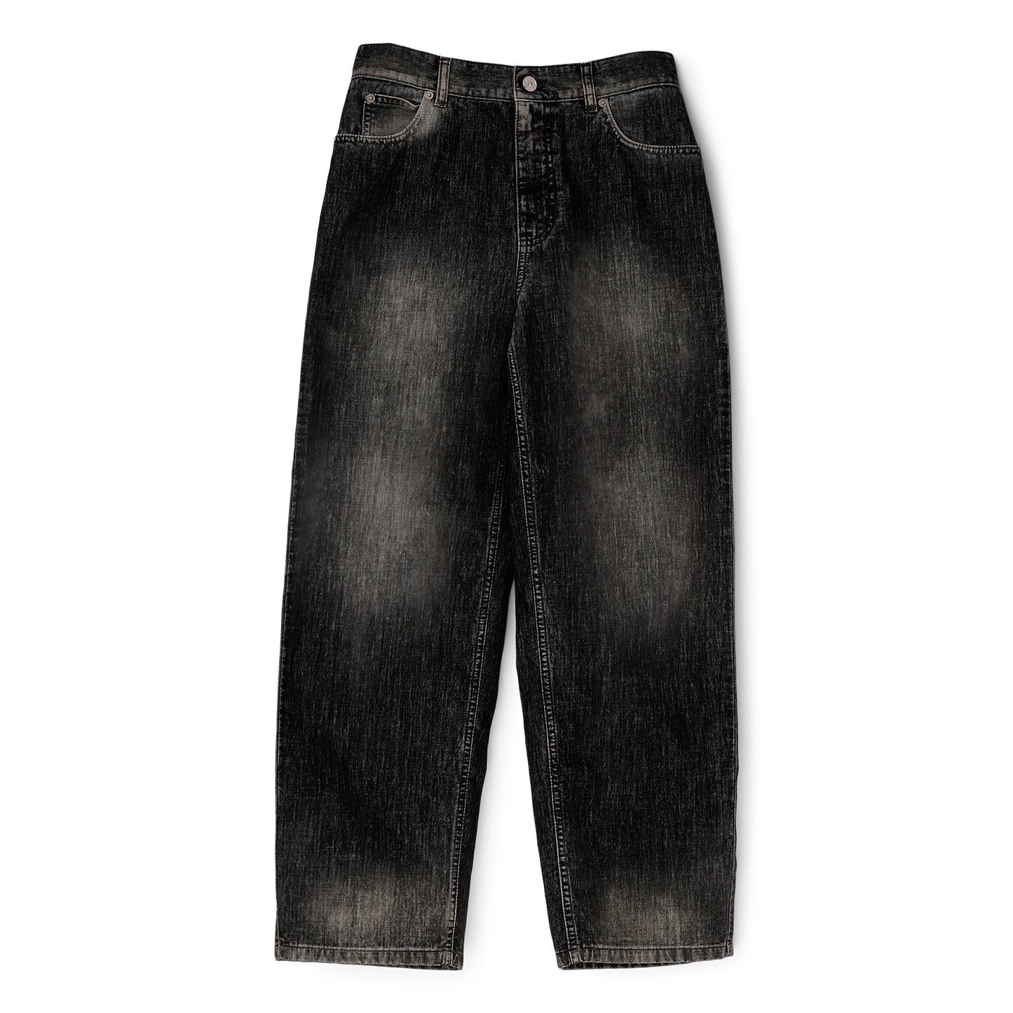 MARNI Flocked Denim Jeans (Black)