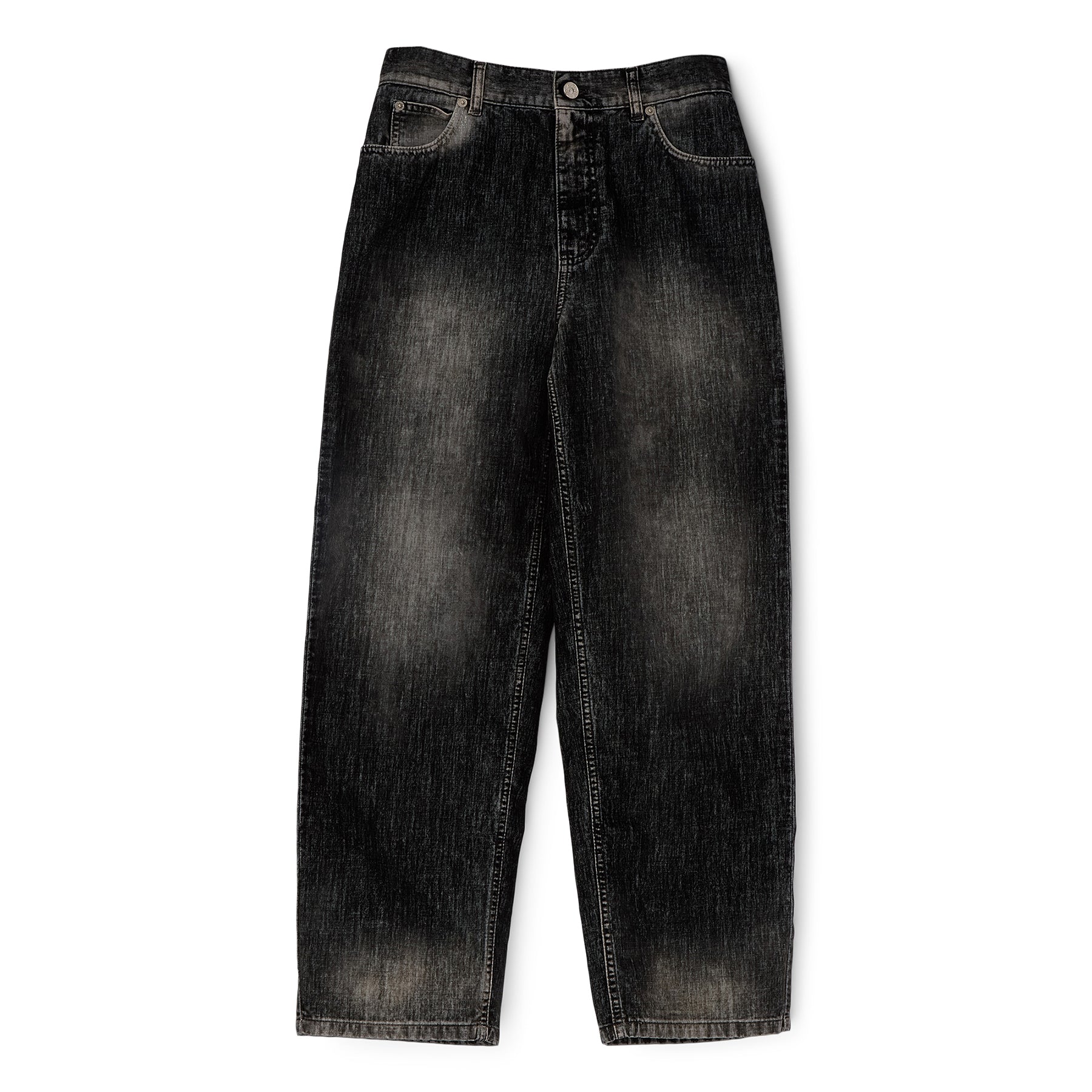 MARNI Flocked Denim Jeans (Black)