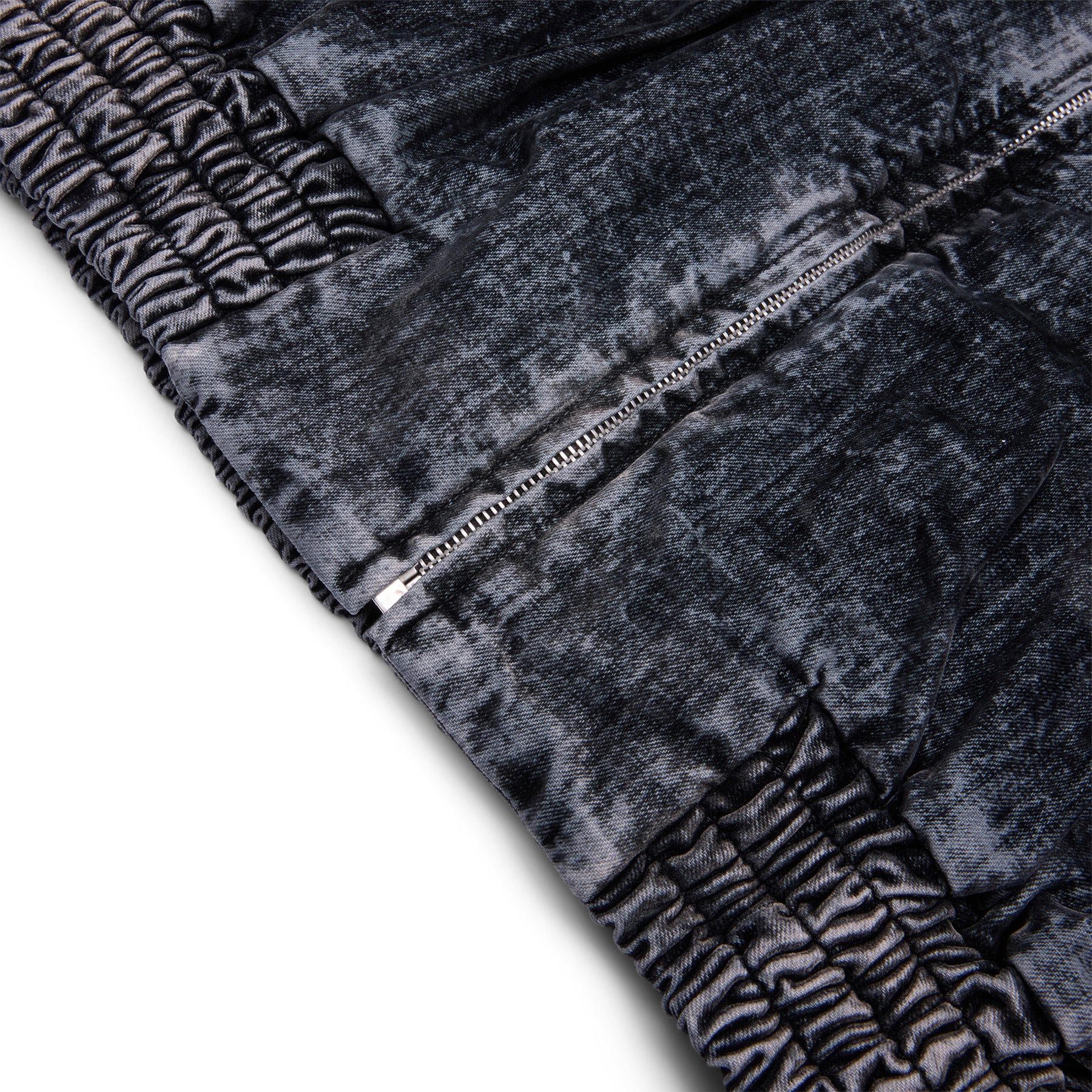 MARNI Flocked Denim Bomber Jacket (Black)