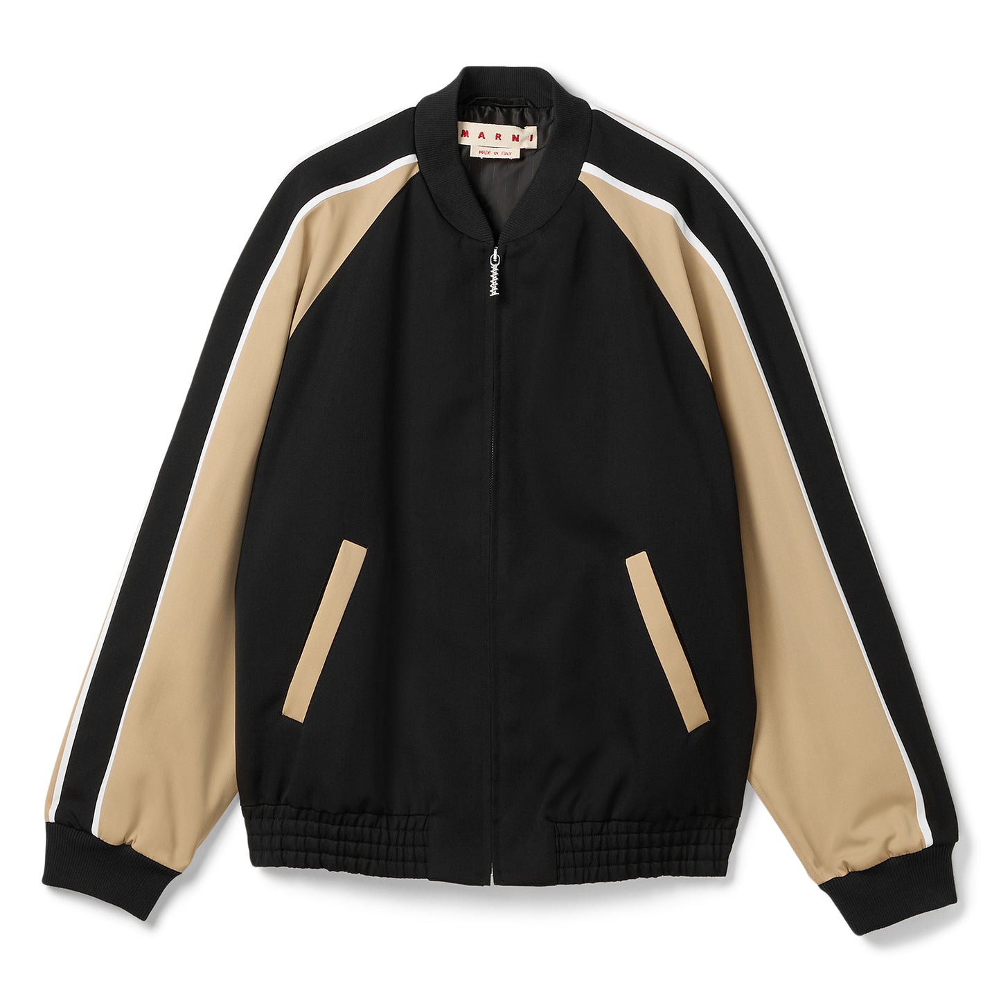 MARNI Wool Bomber Jacket (Black)