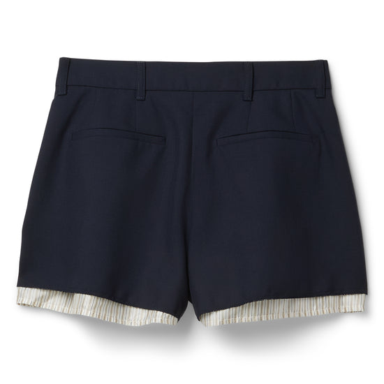MARNI Wool Shorts (Blue/Black)