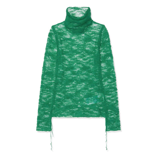MM6 Maison Margiela Numeric Turtleneck Pullover (Green)