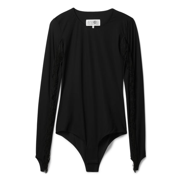 その他 MM6 Maison Margiela S52GC0332 M20048 MM6 Maison Margiela Womens Bodysuit (Black) – CNCPTS