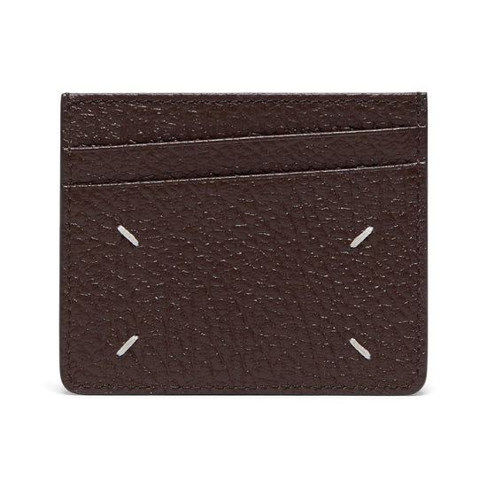 Maison Margiela Card Holder Slim 6 CC (Walnut)