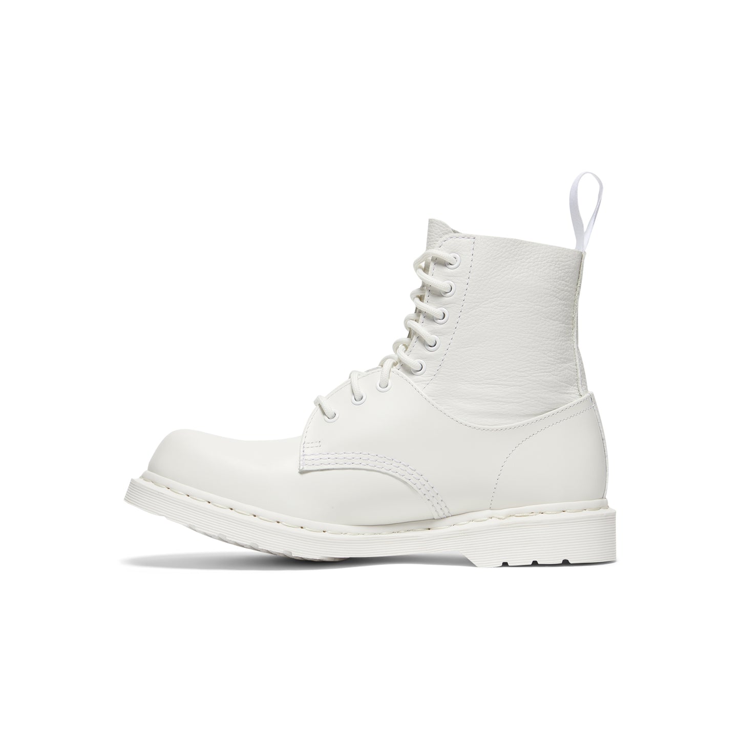 MM6 Maison Margiela x Dr Martens 1460 8-Eye Boots (Vintage Smooth/White Virginia/White)