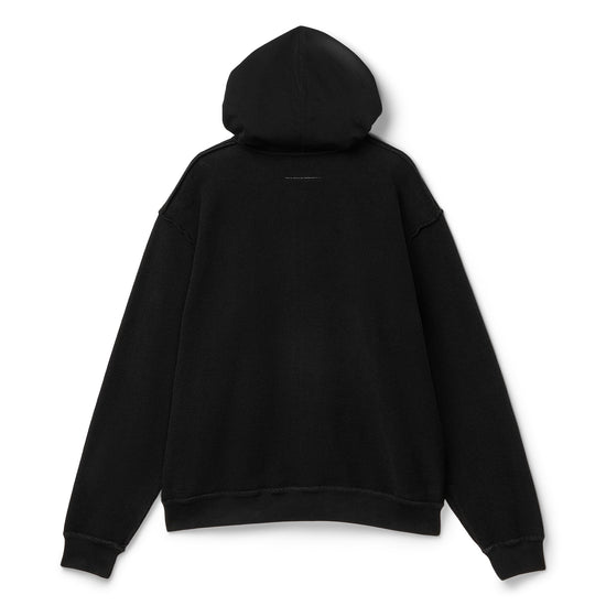 MM6 Maison Margiela Zip Up Sweatshirt (Black)
