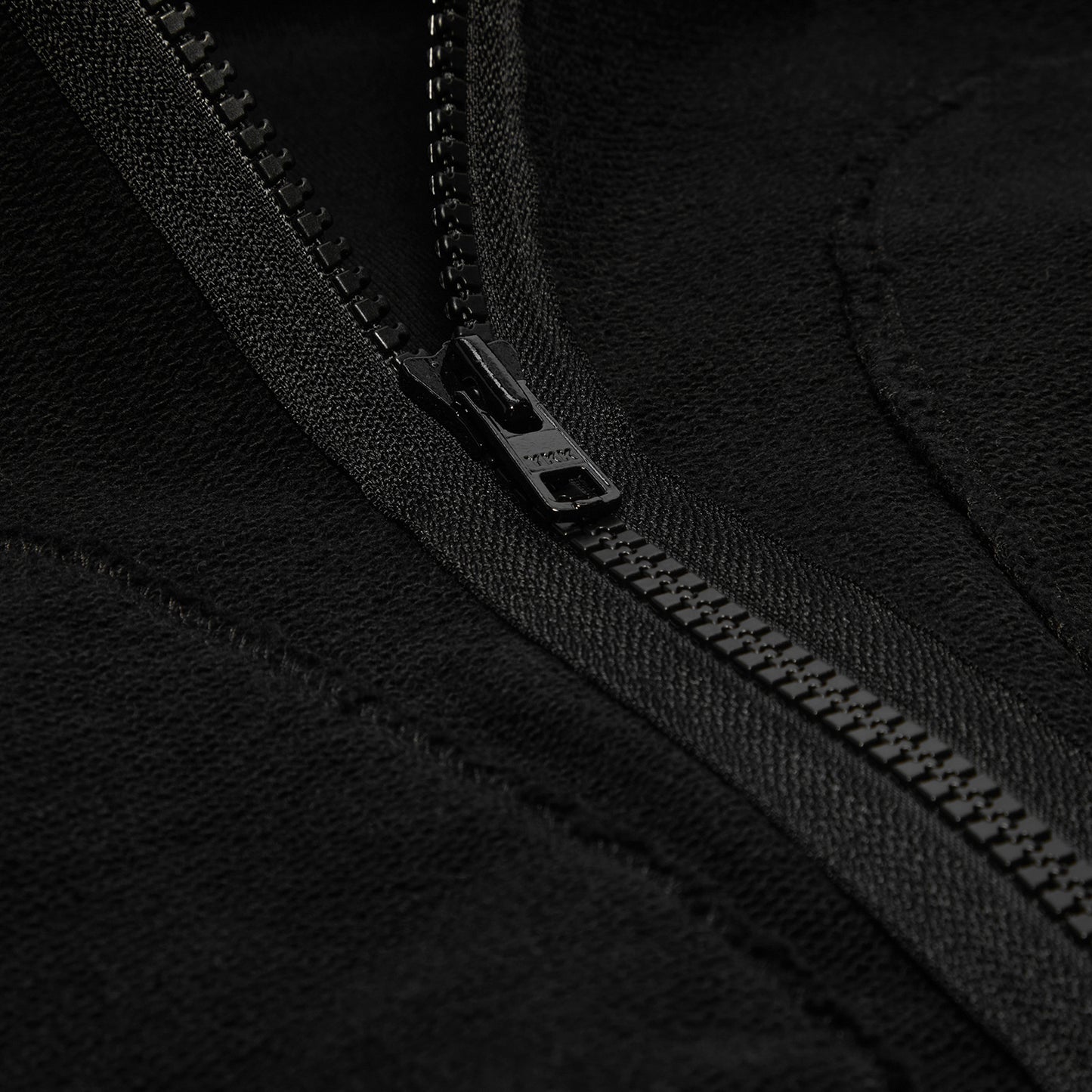 MM6 Maison Margiela Zip Up Sweatshirt (Black)