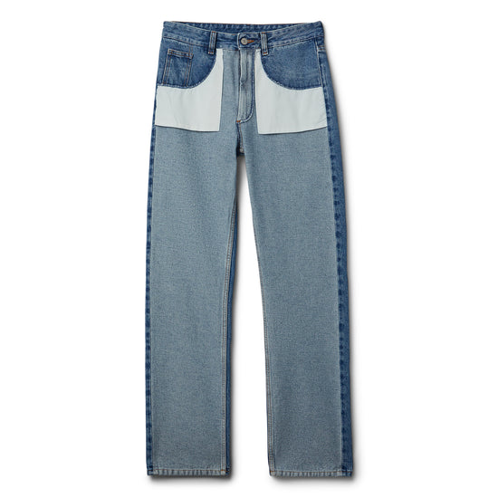 MM6 Maison Margiela Straight-leg Jeans (Blue)