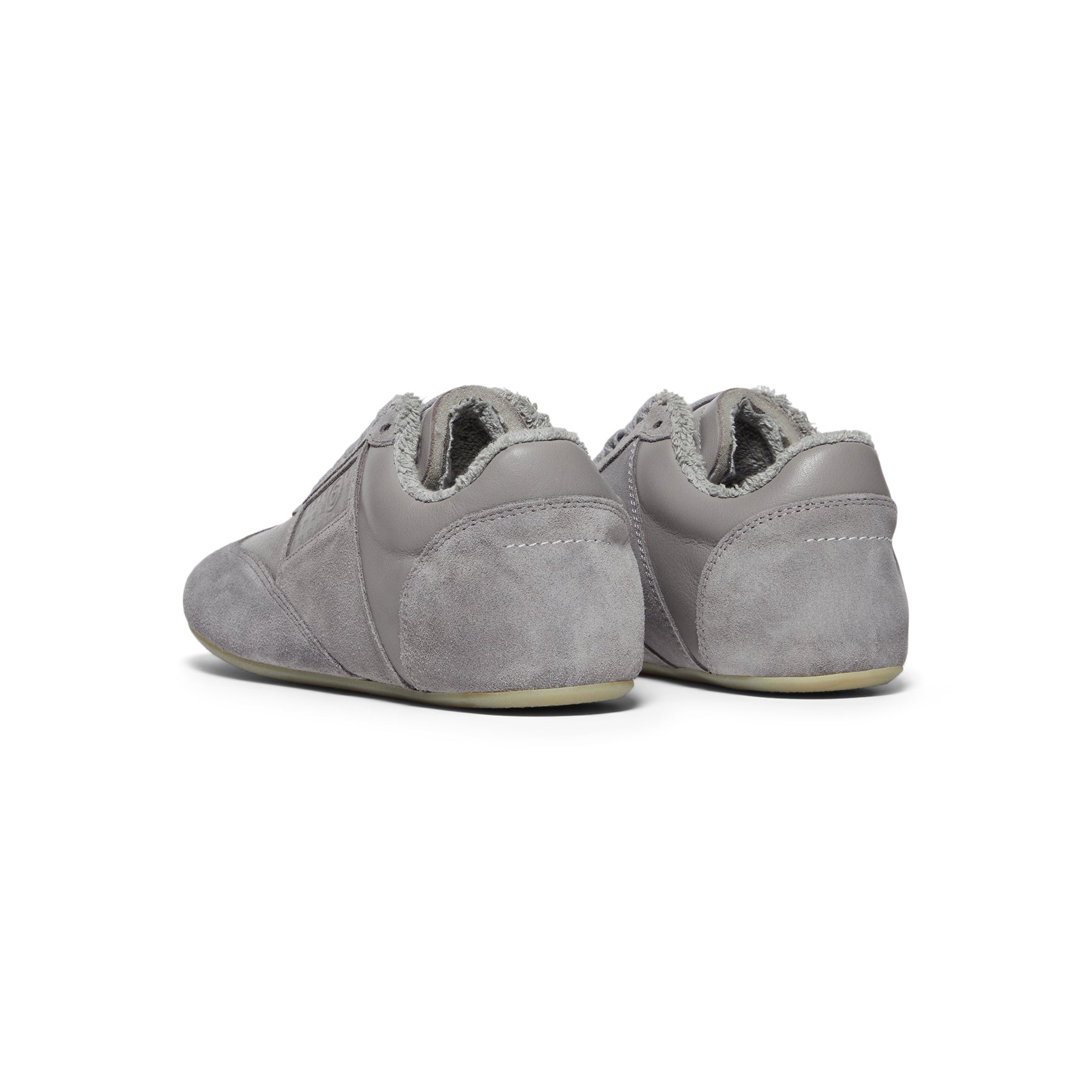 MM6 Maison Margiela Womens Anatomic Sneakers (Silver filigree)