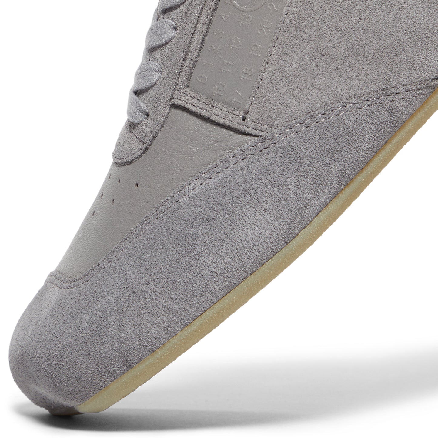 MM6 Maison Margiel Anatomic Womens Sneakers (Silver Filigree)