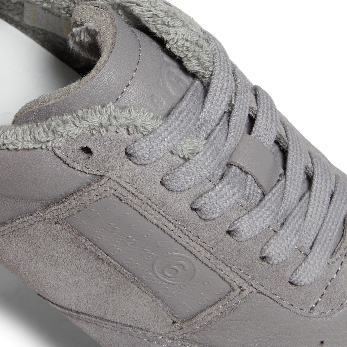 MM6 Maison Margiel Anatomic Womens Sneakers (Silver Filigree)