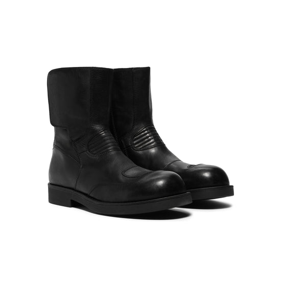 MM6 Maison Margiela Biker Boots (Black)