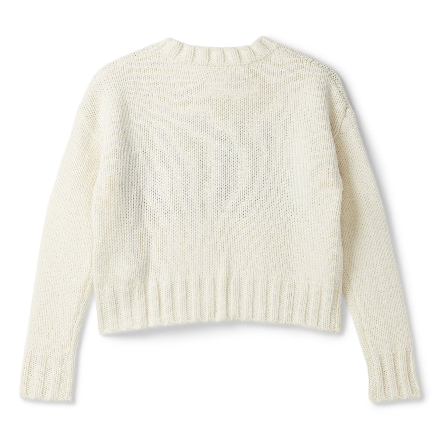 MM6 Maison Margiela Numeric Logo Sweater (Off White)