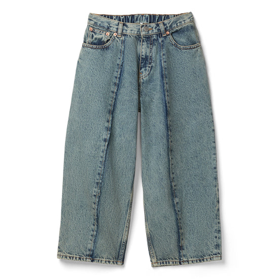 MM6 Maison Margiela Kids Wide Leg Jeans (Blue)