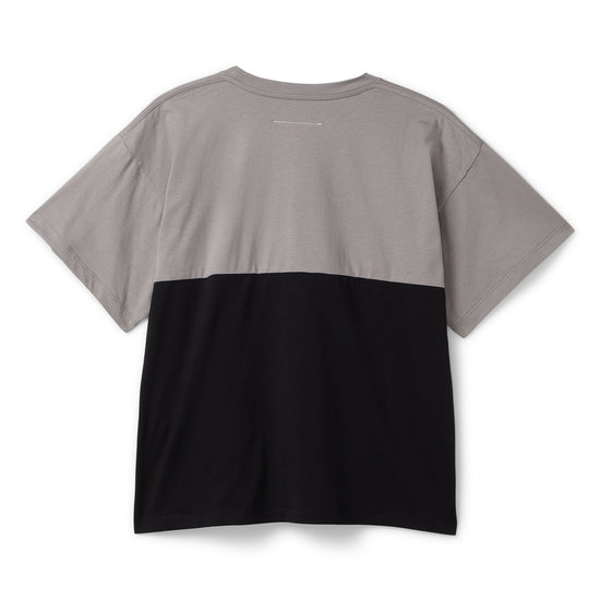 MM6 Maison Margiela Re-cut T-Shirt (Grey/Black)