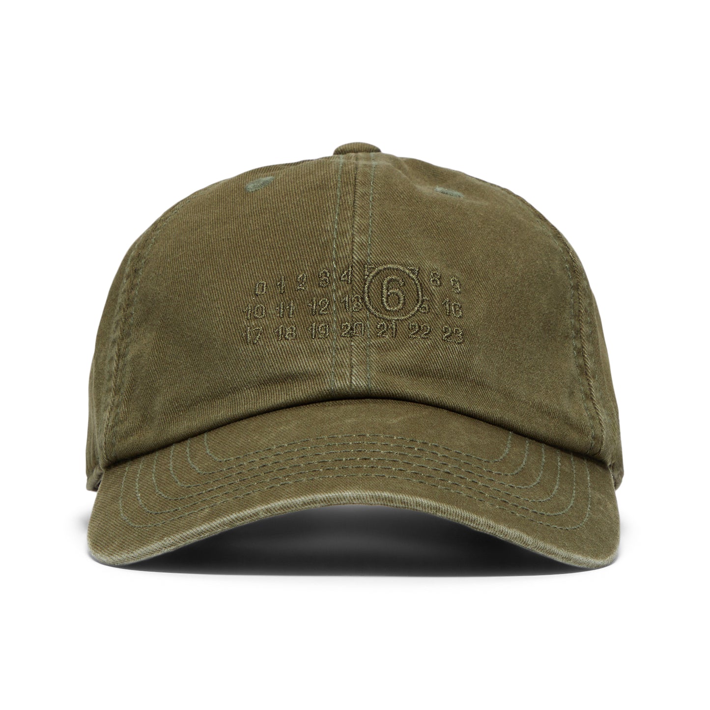 MM6 Maison Margiela Kids Numeric Hat (Army Green)