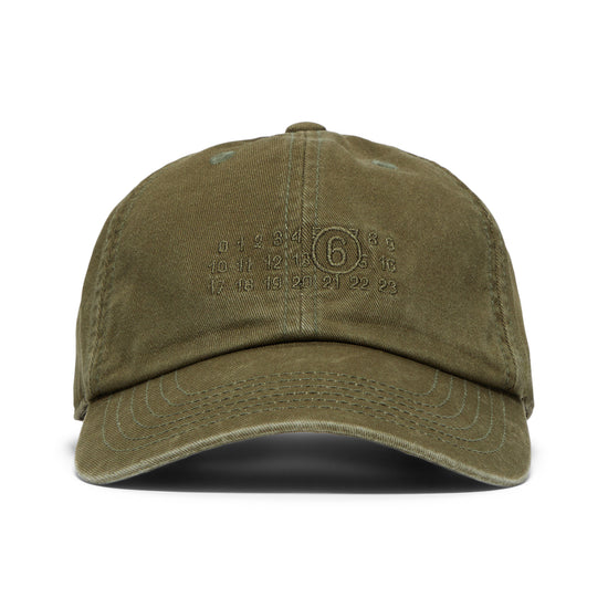 MM6 Maison Margiela Kids Numeric Hat (Army Green)