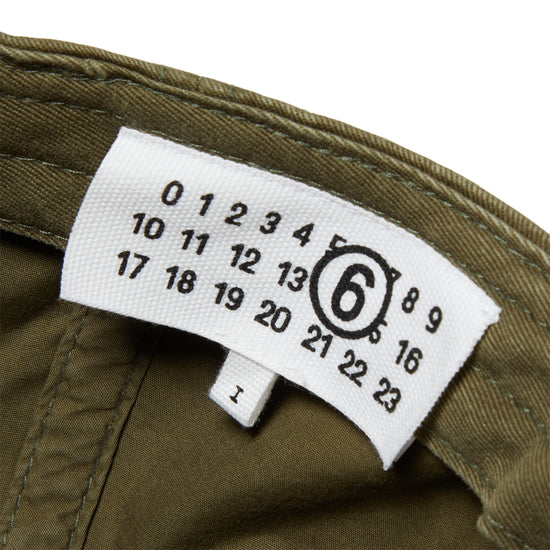 MM6 Maison Margiela Kids Numeric Hat (Army Green)
