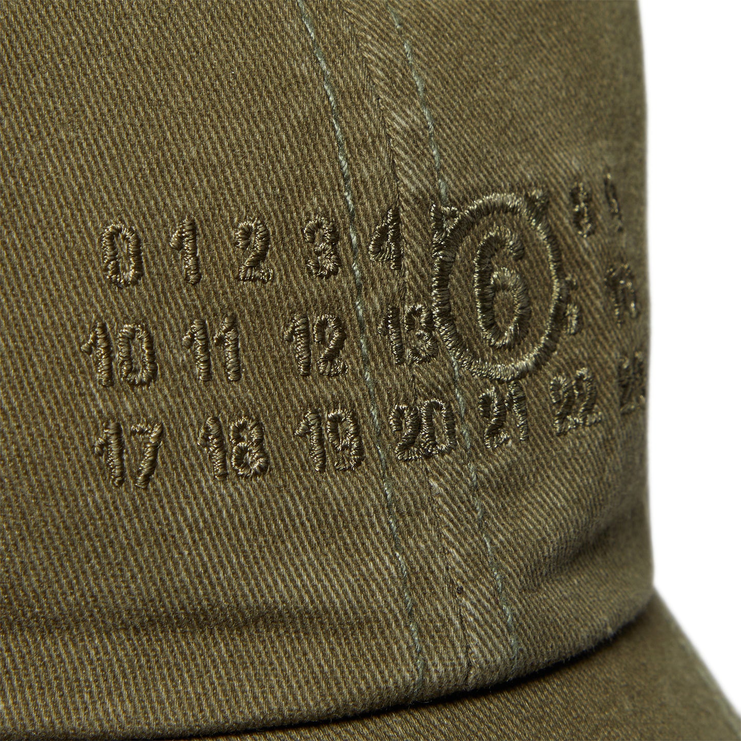 MM6 Maison Margiela Kids Numeric Hat (Army Green)