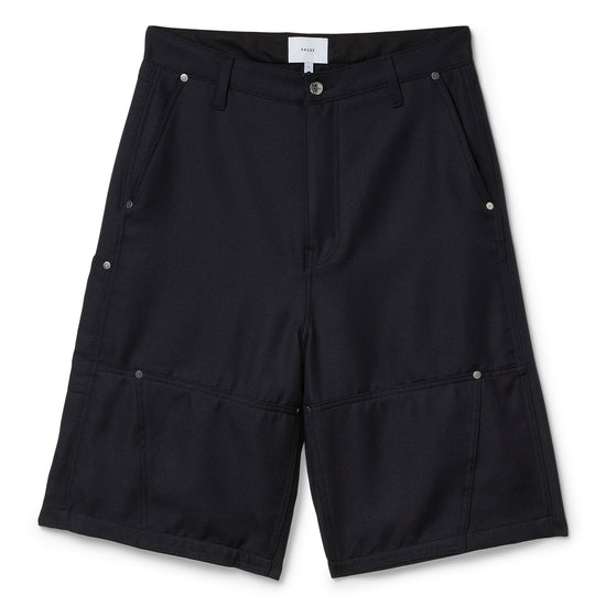 Rhude Reza Double Knee Baggy Short (Black)