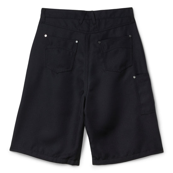 Rhude Reza Double Knee Baggy Short (Black)