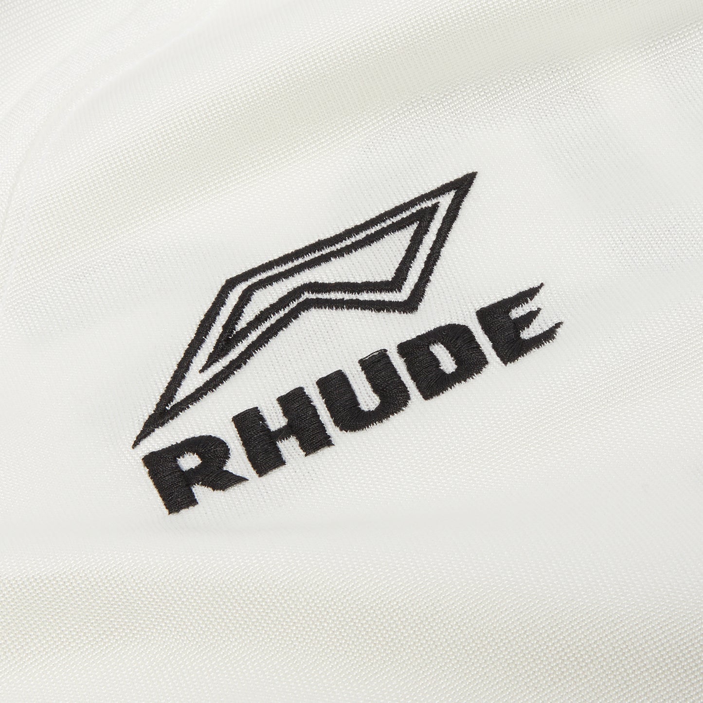 Rhude Lundun Soccer Jersey (White/Black/Red)