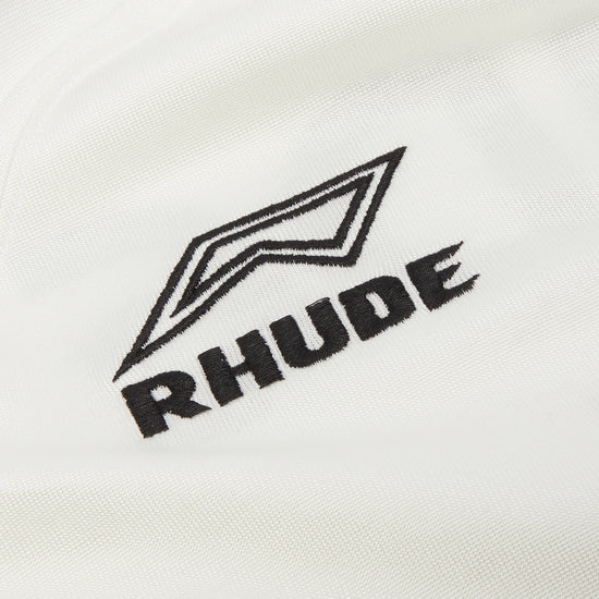 Rhude Lundun Soccer Jersey (White/Black/Red)