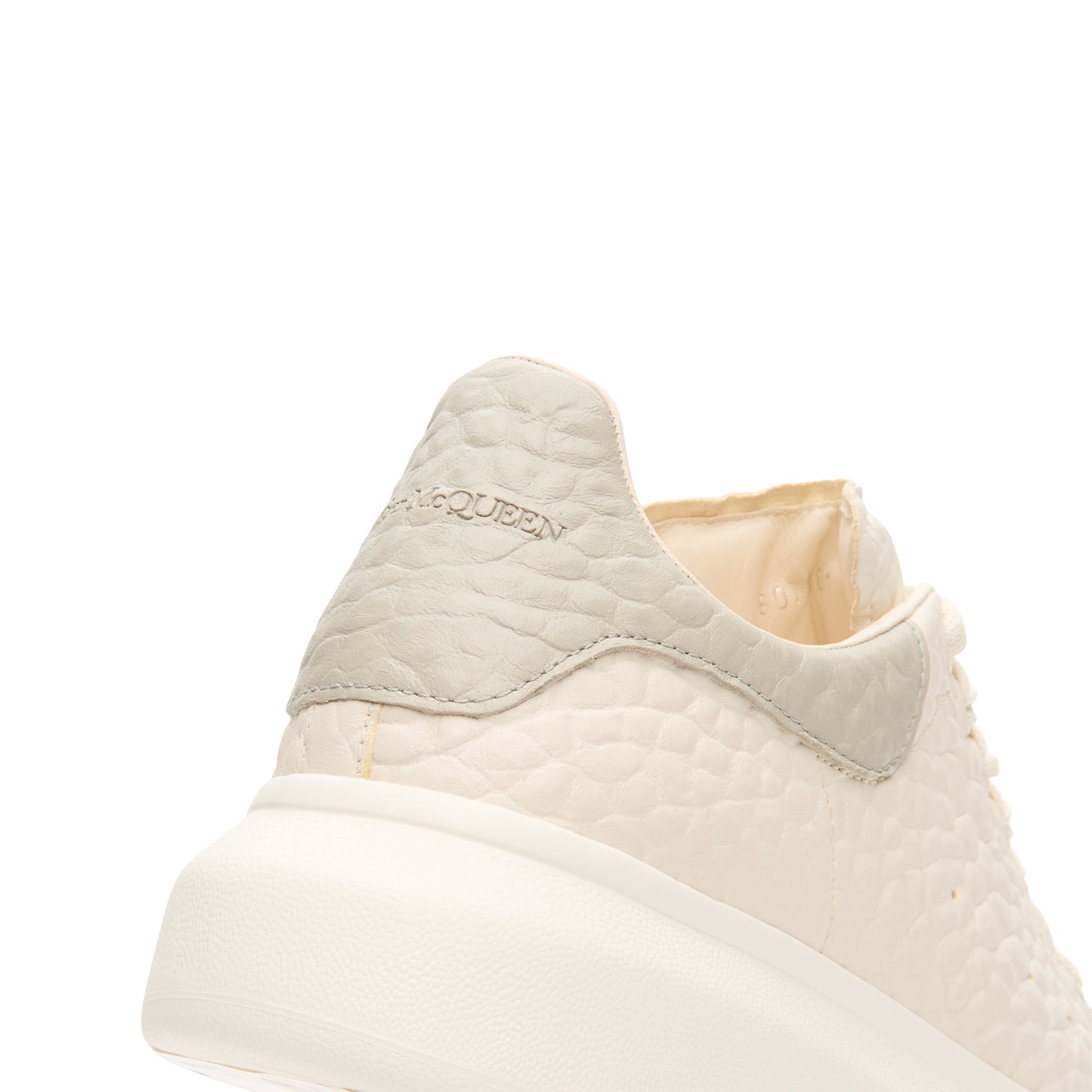 Alexander McQueen Sneaker S. Rubber (Off white/Si gr/Of w)