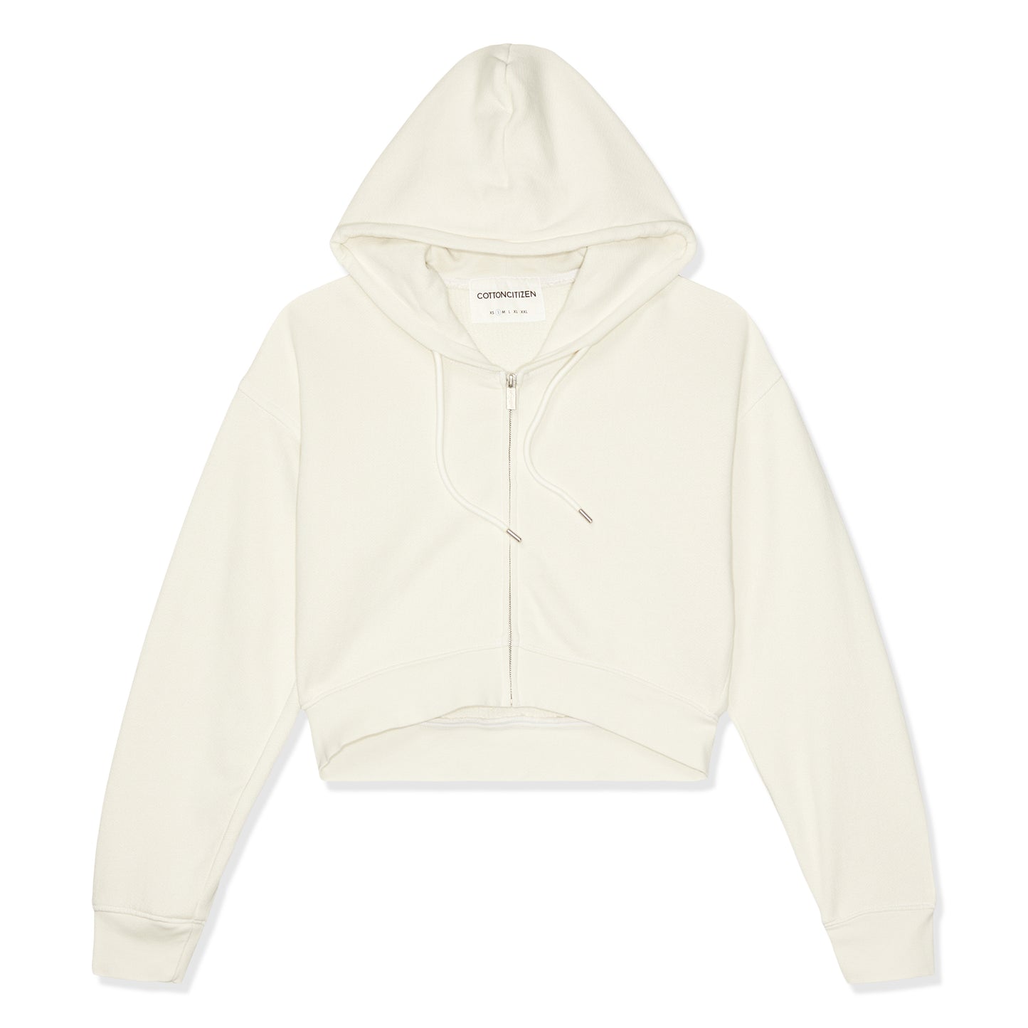 Cotton Citizen Boston Crop Hoodie (Vintage Bone)
