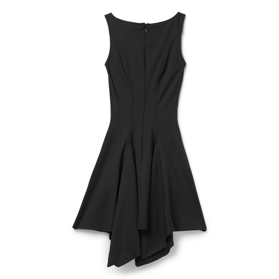 EB Denim Caroline Boat Neck Mini Dress (Black)