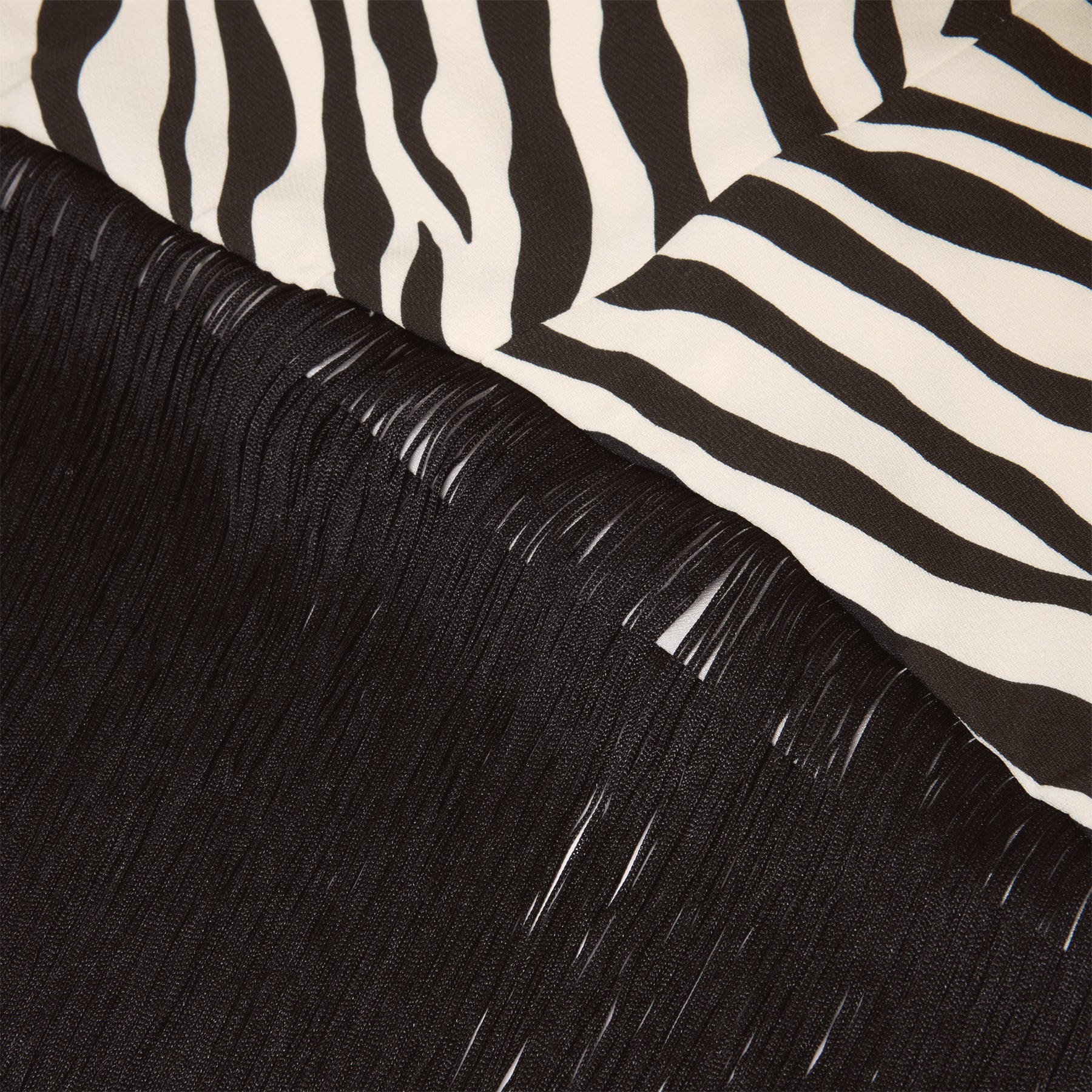 Simon Miller Casablanca Fringe Dress (Zebra print)